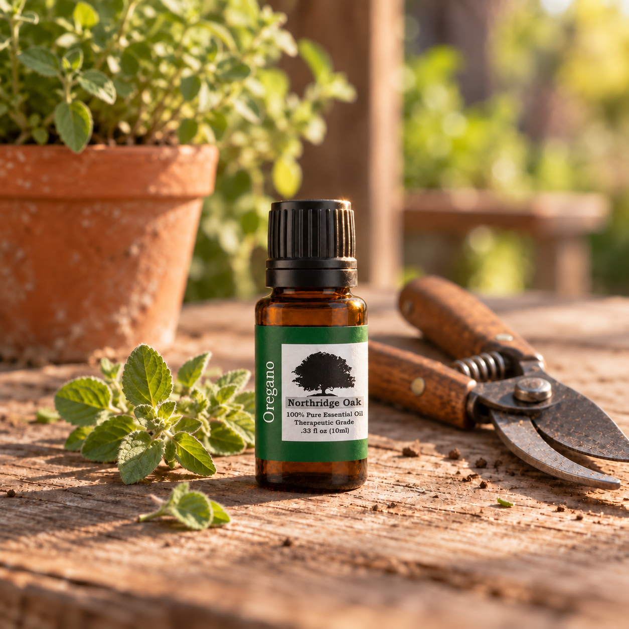 100% Pure Oregano Essential Oil – 10 mL Northridge Oak