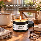 Cinnamon Rolls – 100% Soy Wax Candle