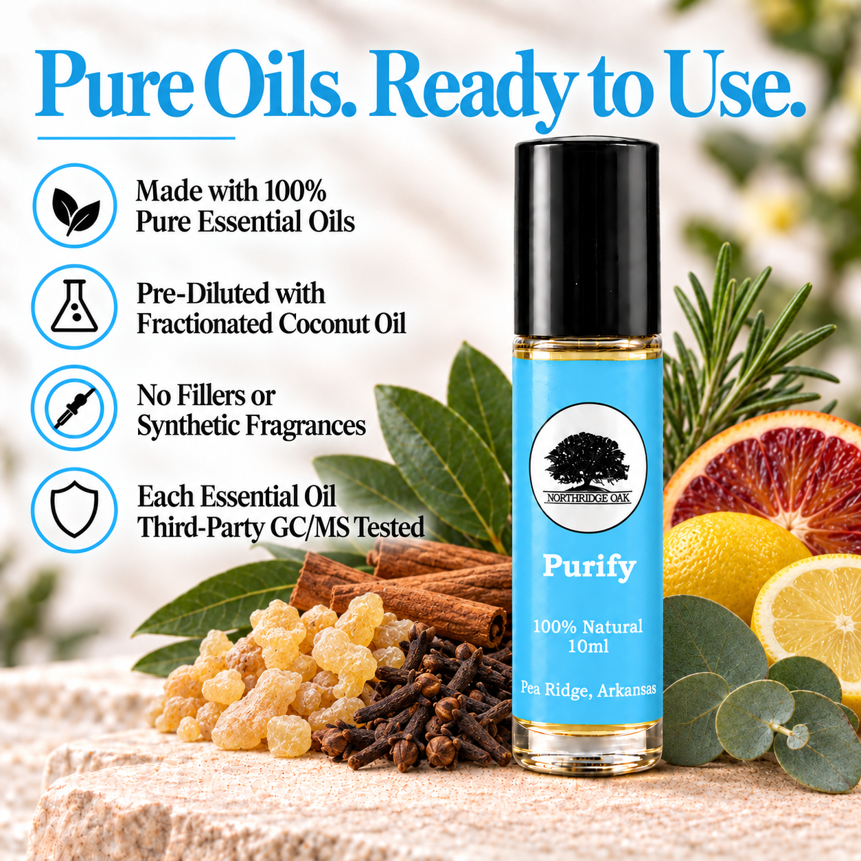 Purify Essential Oil Roller – 10 mL Northridge Oak
