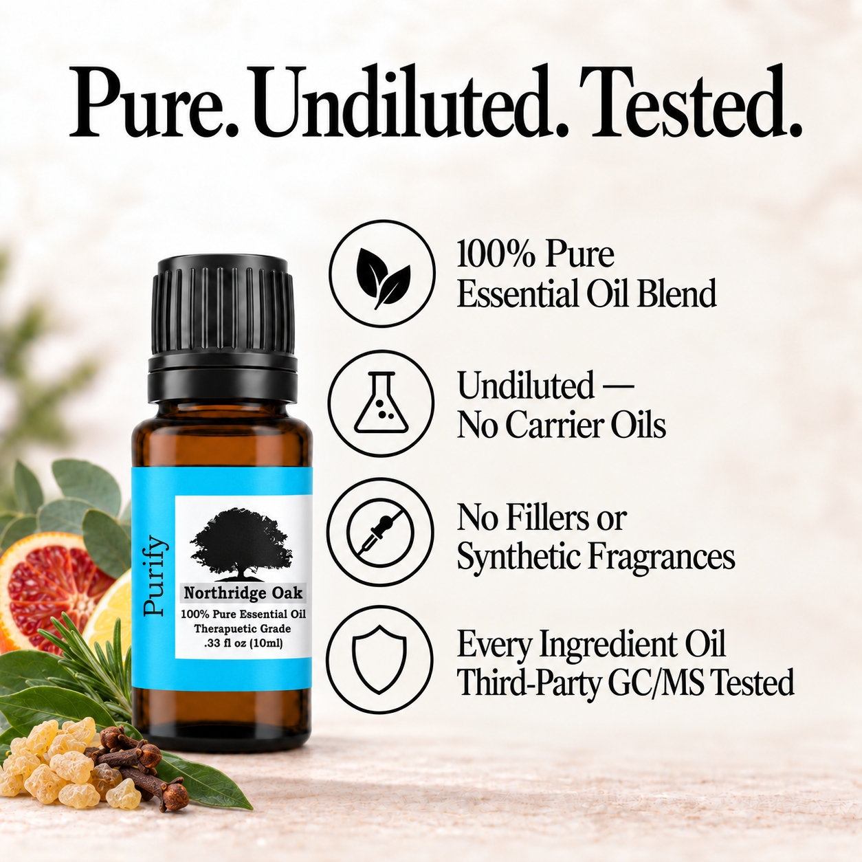 Purify Essential Oil Blend – 100% Pure, 10 mL Northridge Oak