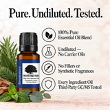 Respiratory Relief Essential Oil Blend – 100% Pure, 10 mL Northridge Oak