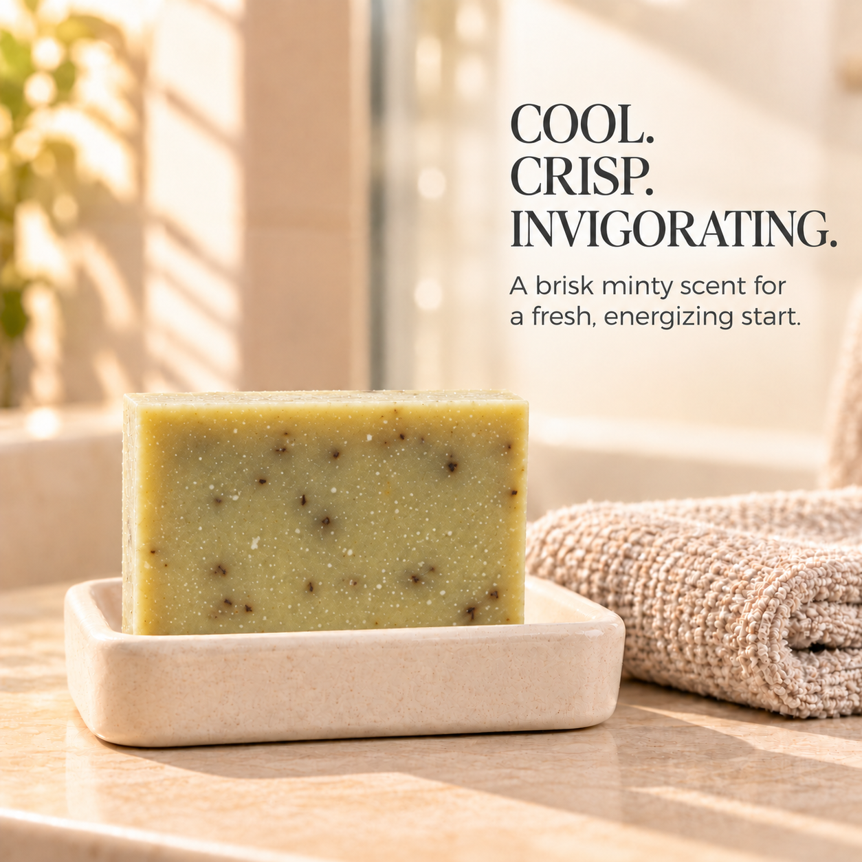 Organic Bar Soap – Peppermint Pop – 4 oz Northridge Oak