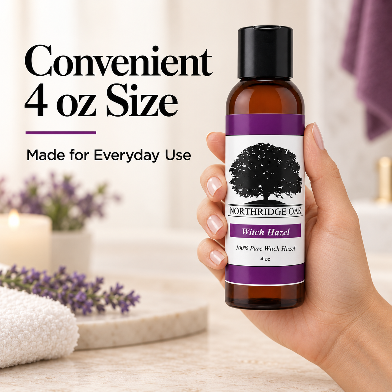 Witch Hazel – 4 oz Northridge Oak