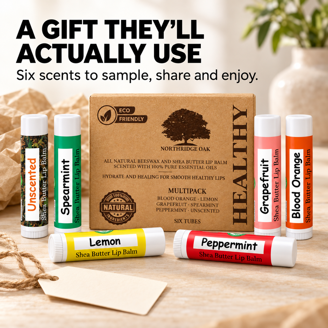 Beeswax Lip Balm Variety Pack Northridge Oak