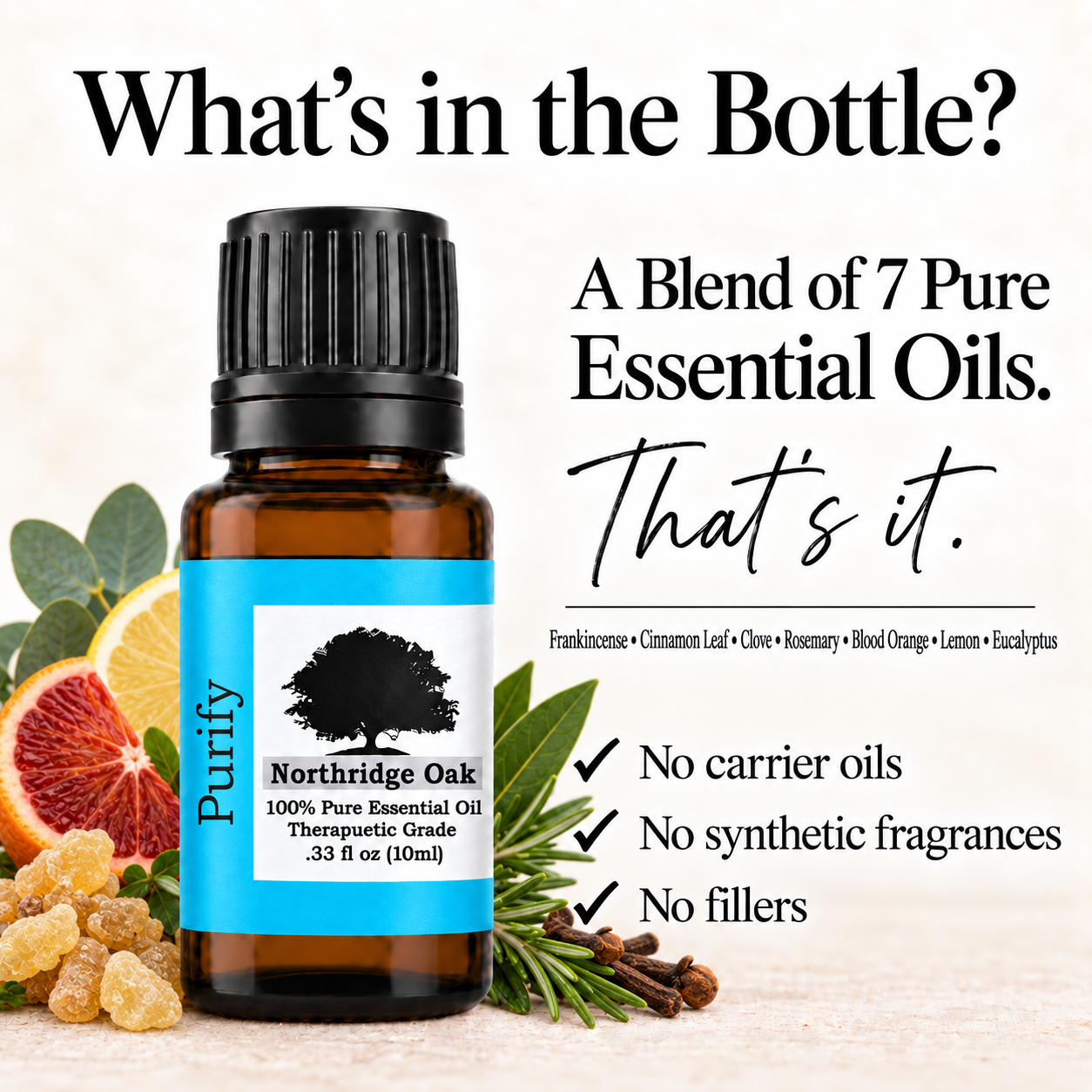 Purify Essential Oil Blend – 100% Pure, 10 mL Northridge Oak