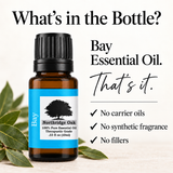 100% Pure Bay Laurel Essential Oil – 10 mL Northridge Oak