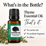100% Pure Thyme Essential Oil – 10 mL Northridge Oak