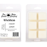 Wickless Wax Melt - Clean Linen Pea Ridge Candle Company
