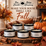 Cozy Fall Candle Collection | 5 Full-Size Candles
