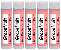 Northridge Oak - 100% All Natural Lip Balm - Grapefruit 5 Pack - Northridge Oak
