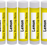 Northridge Oak - 100% All Natural Lip Balm - Lemon 5 Pack - Northridge Oak