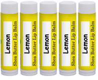 Northridge Oak - 100% All Natural Lip Balm - Lemon 5 Pack - Northridge Oak