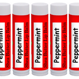 Northridge Oak - 100% All Natural Lip Balm - Peppermint 5 Pack - Northridge Oak