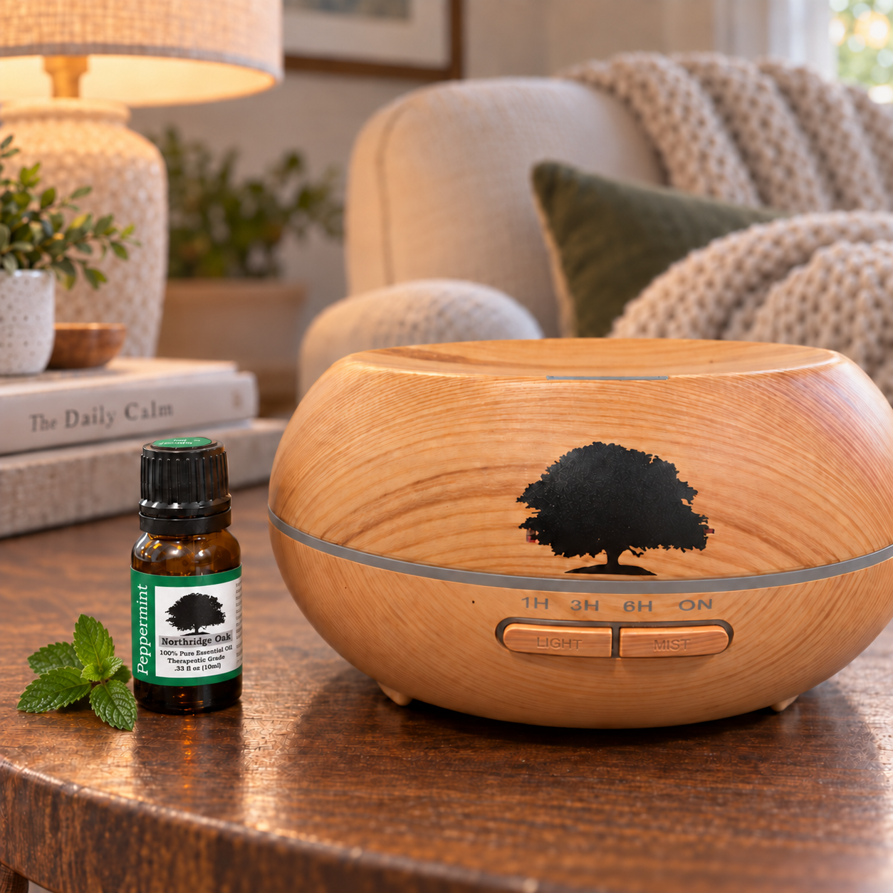 100% Pure Peppermint Essential Oil – 10 mL Northridge Oak