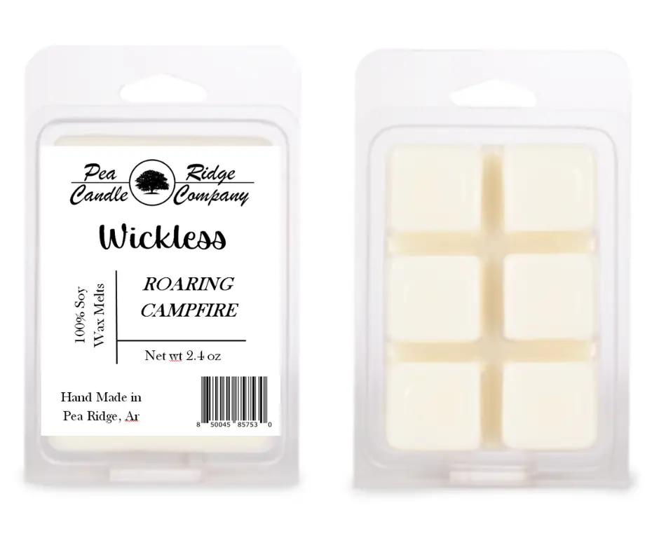 Wickless Wax Melt - Roaring Campfire Pea Ridge Candle Company