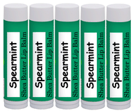 Northridge Oak - 100% All Natural Lip Balm - Spearmint 5 Pack - Northridge Oak