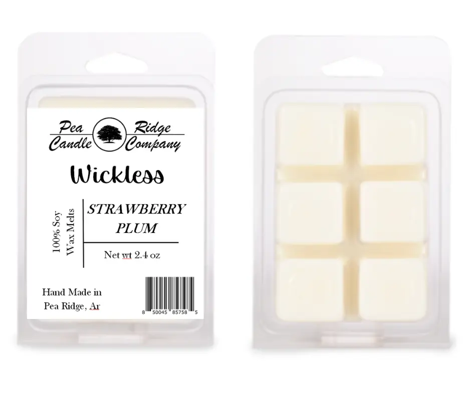 Wickless Wax Melt - Strawberry Plum Pea Ridge Candle Company