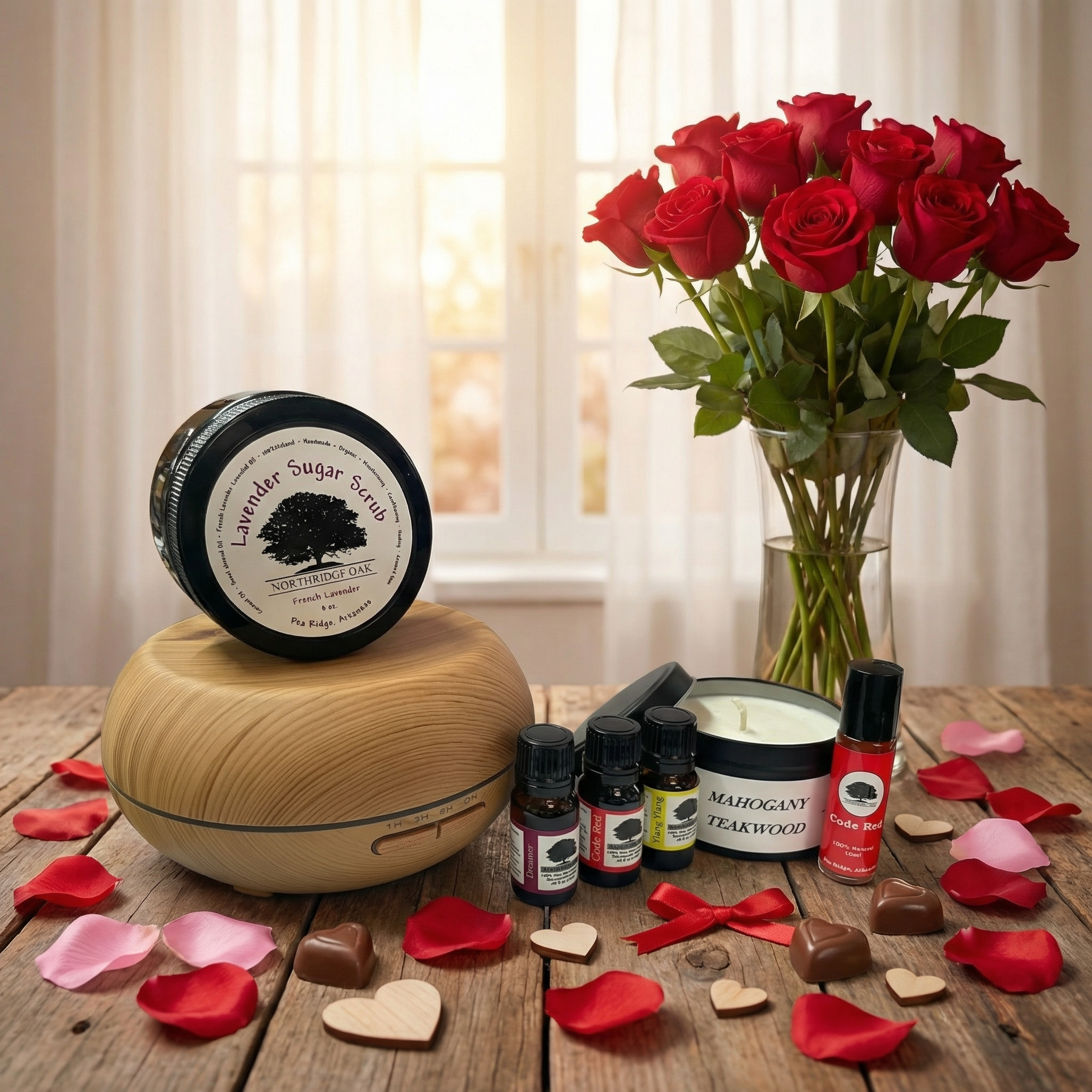 Valentines Aromatherapy Bundles Northridge Oak