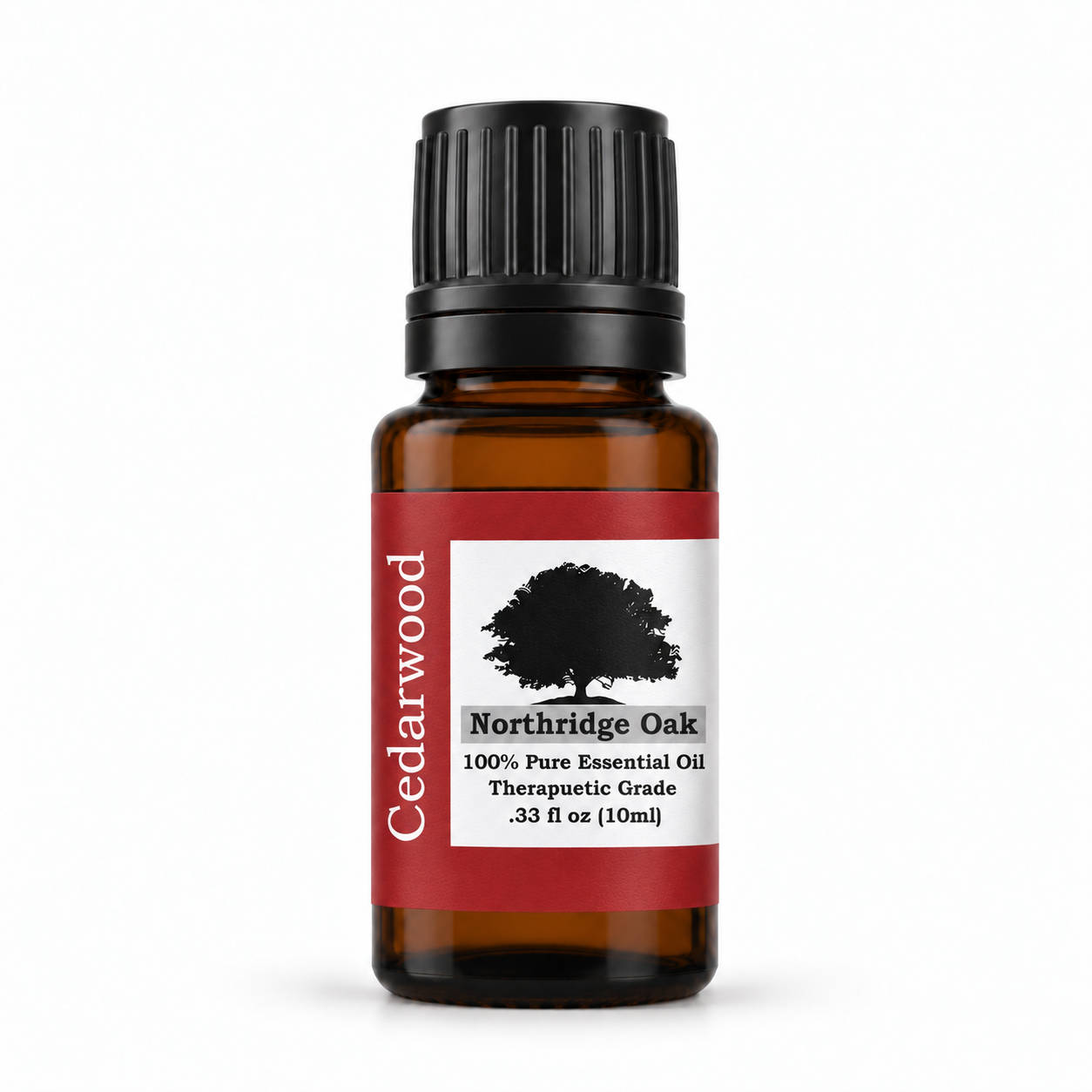 Northridge Oak Cedarwood 100% Pure Essential Oil 10 mL bottle