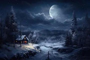 Crisp Night - 100% Soy Wax Scented Candle - Northridge Oak