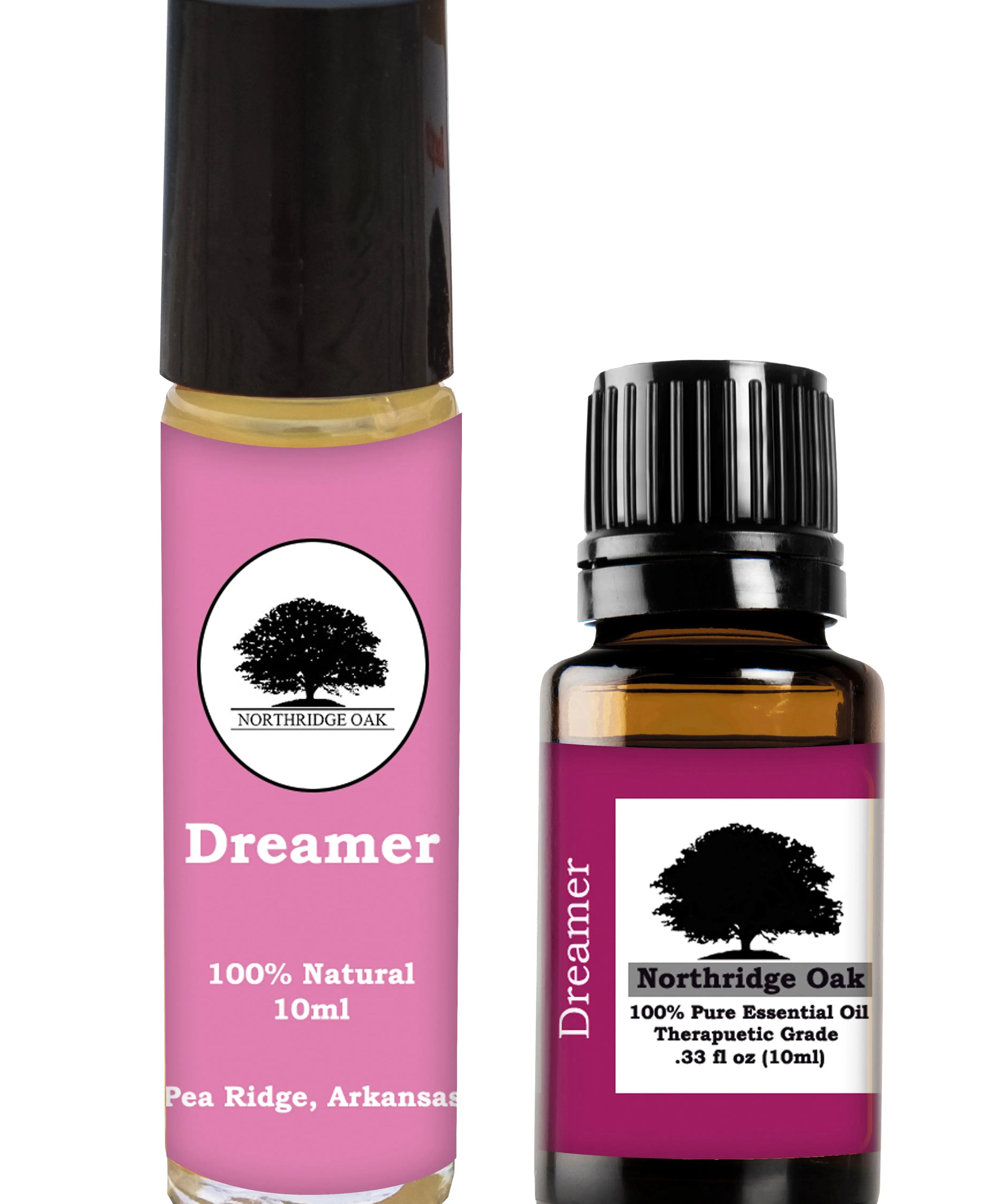 Northridge Oak - Dreamer Combo with Roller Bottle - 100% Pure Essential Oil Blend Northridge Oak LLC