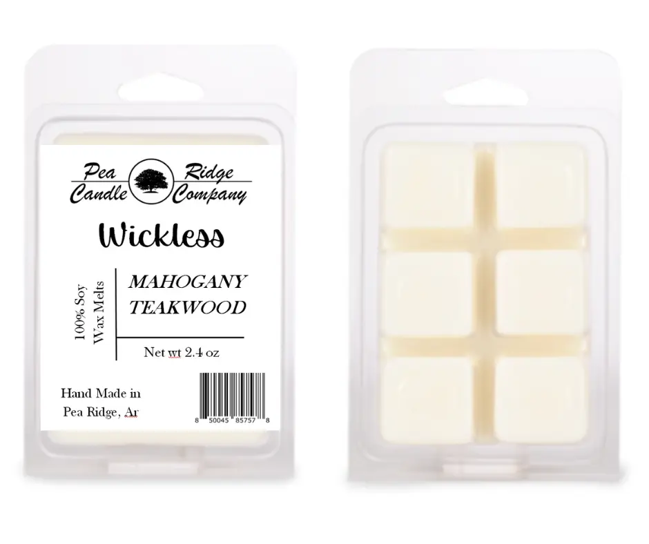 Wickless Wax Melt - Mahogany Teakwood Pea Ridge Candle Company