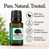 Peppermint Essential Oil purity and third-party GC/MS testing details
