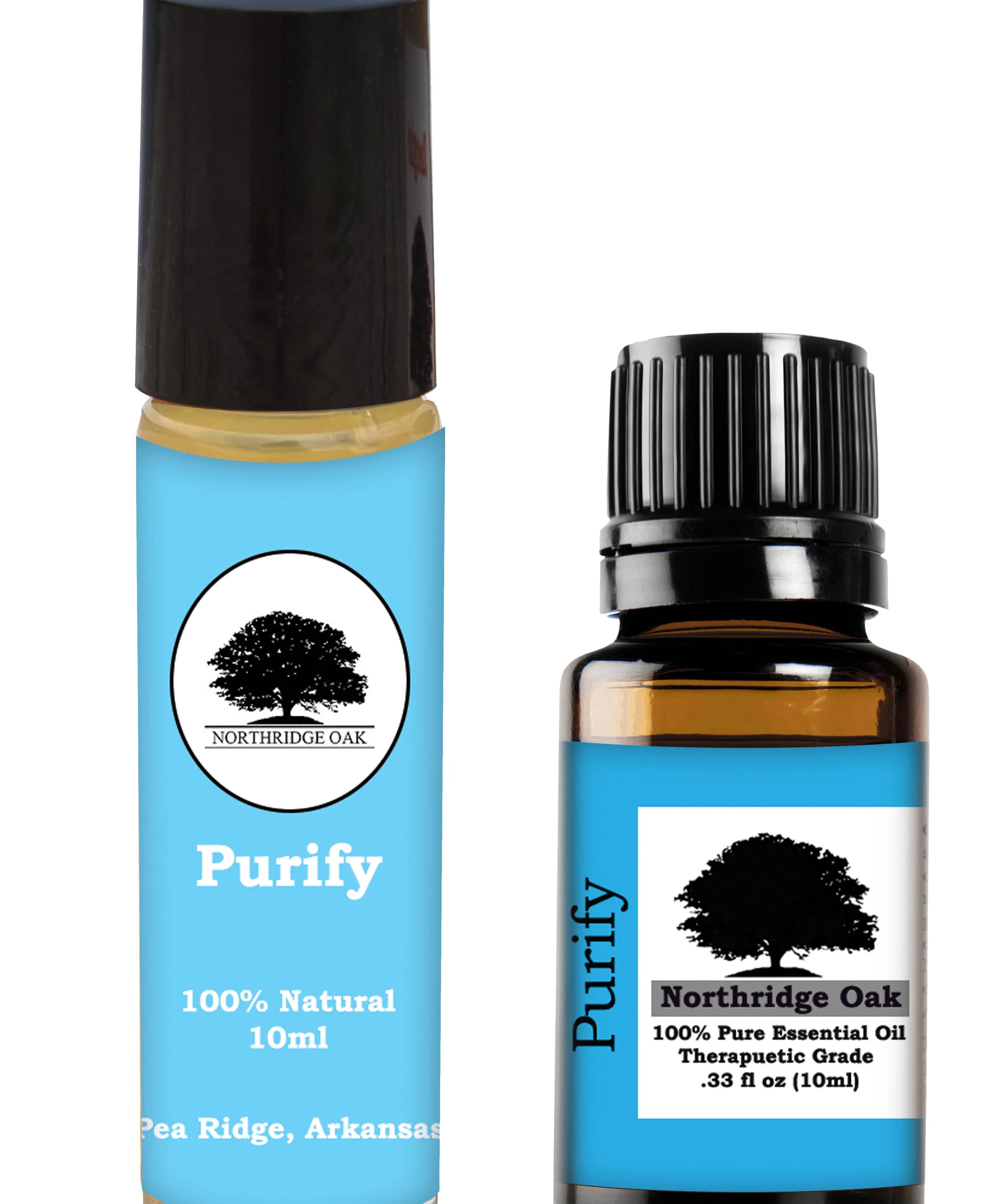 Northridge Oak - Purify Combo with Roller Bottle - 100% Pure Essential Oil Blend Northridge Oak LLC
