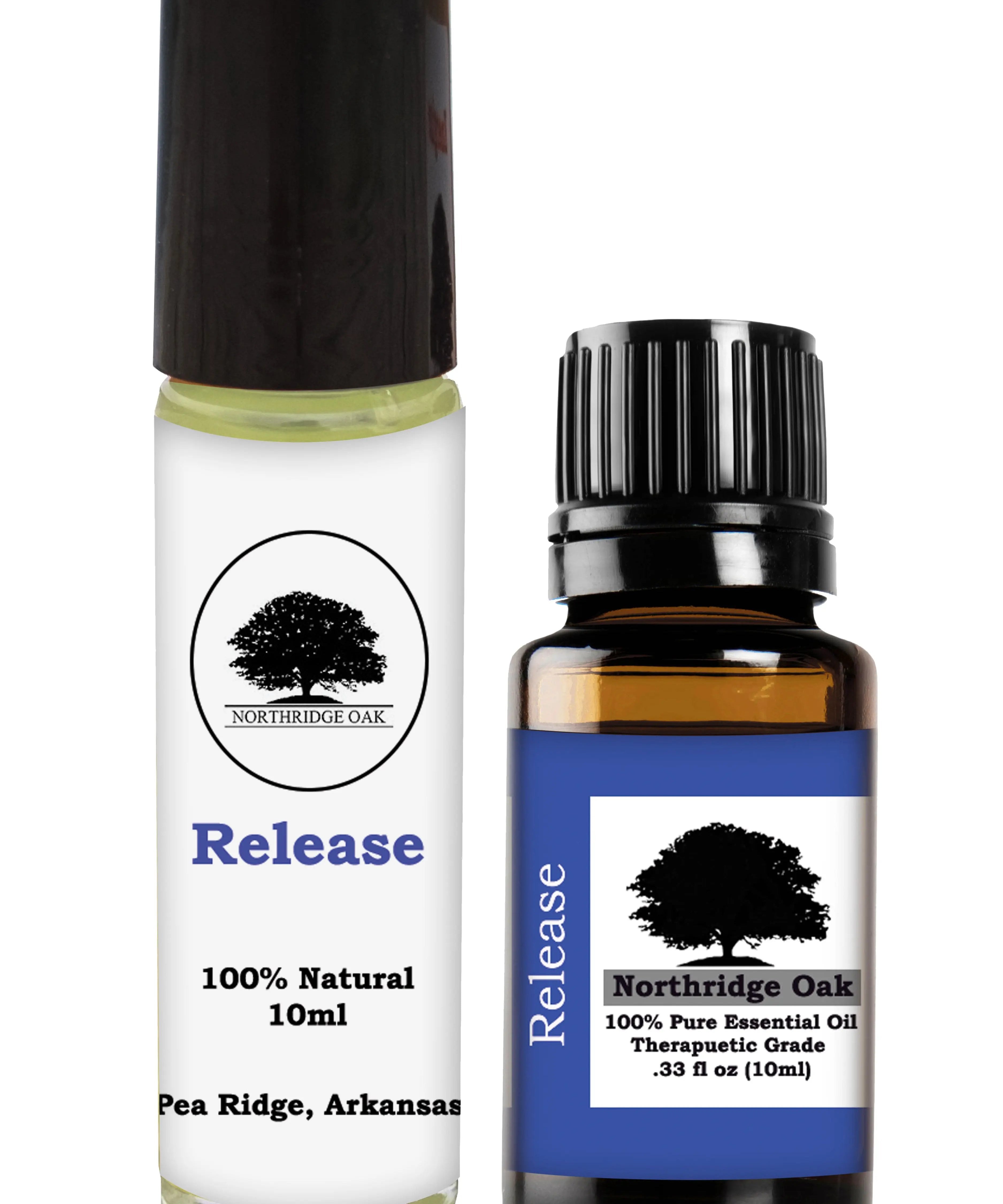 Northridge Oak - Release Combo with Roller Bottle - 100% Pure Essential Oil Blend Northridge Oak LLC