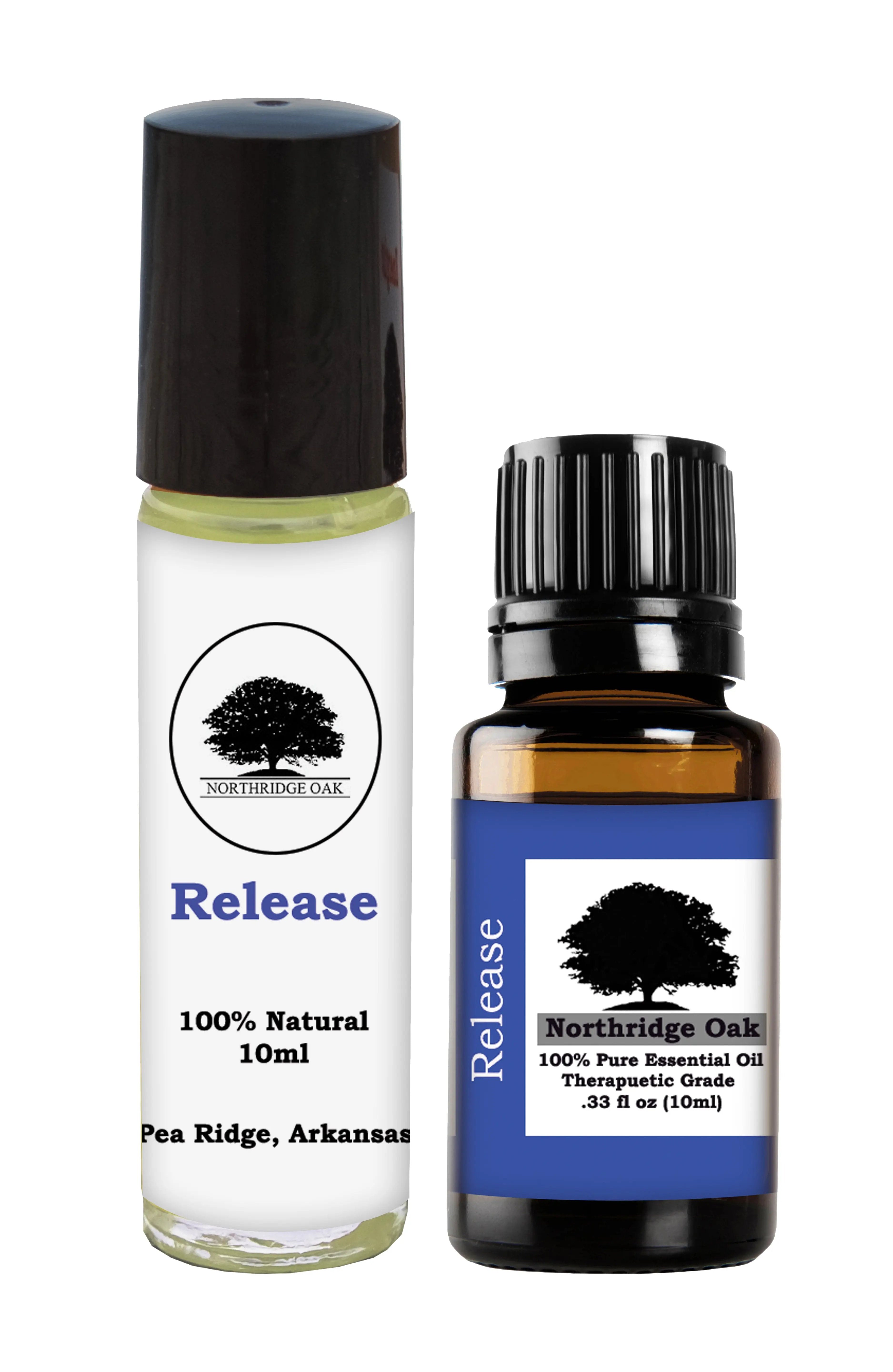 Northridge Oak - Release Combo with Roller Bottle - 100% Pure Essential Oil Blend Northridge Oak LLC