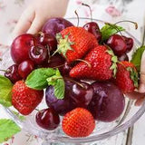 Strawberry Plum - 100% Soy Wax Scented Candle - Northridge Oak