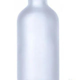2 oz frosted clear glass boston round bottle with 20-400 neck finish - Northridge Oak