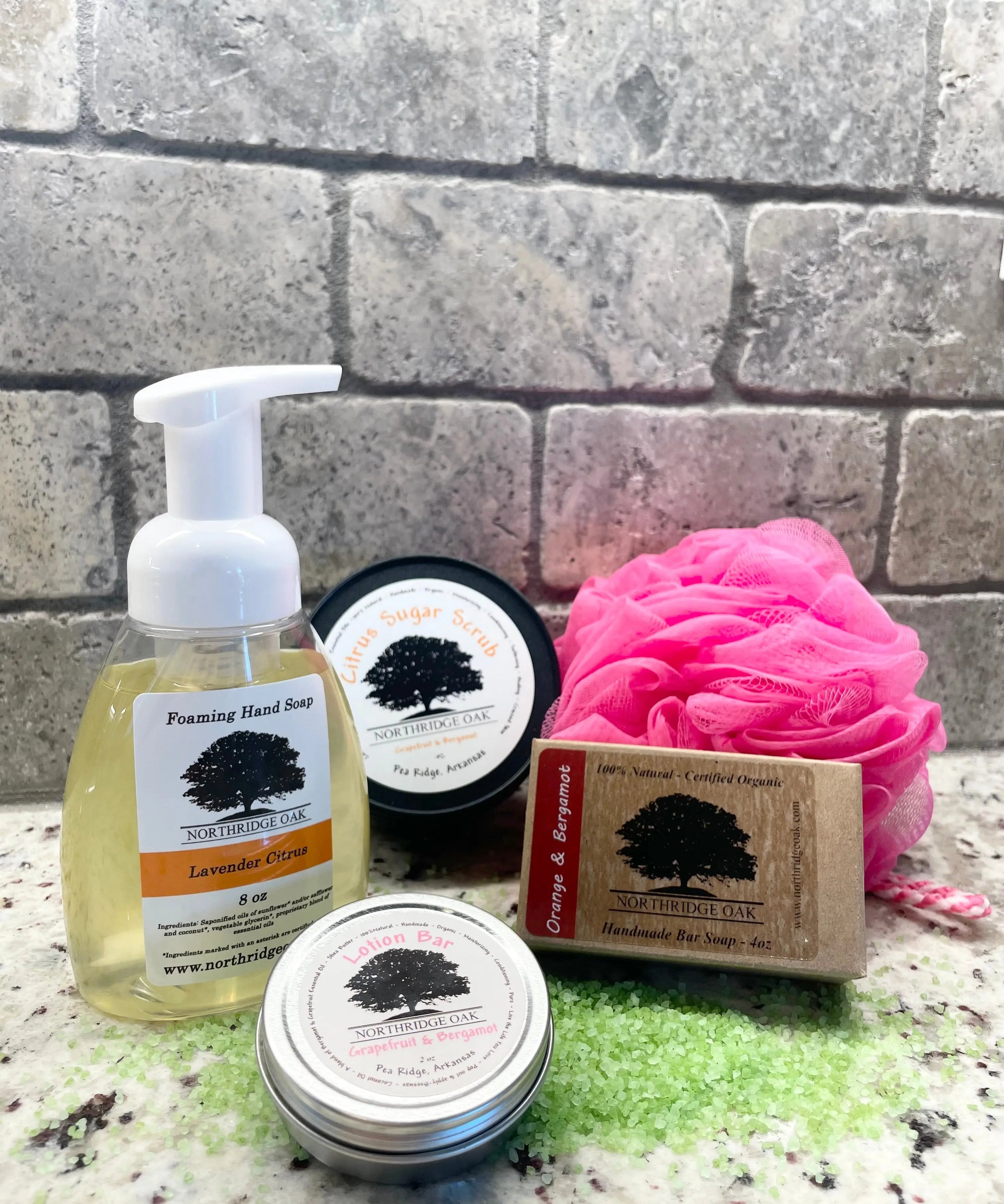 Bathroom Gift Set - Citrus - Northridge Oak