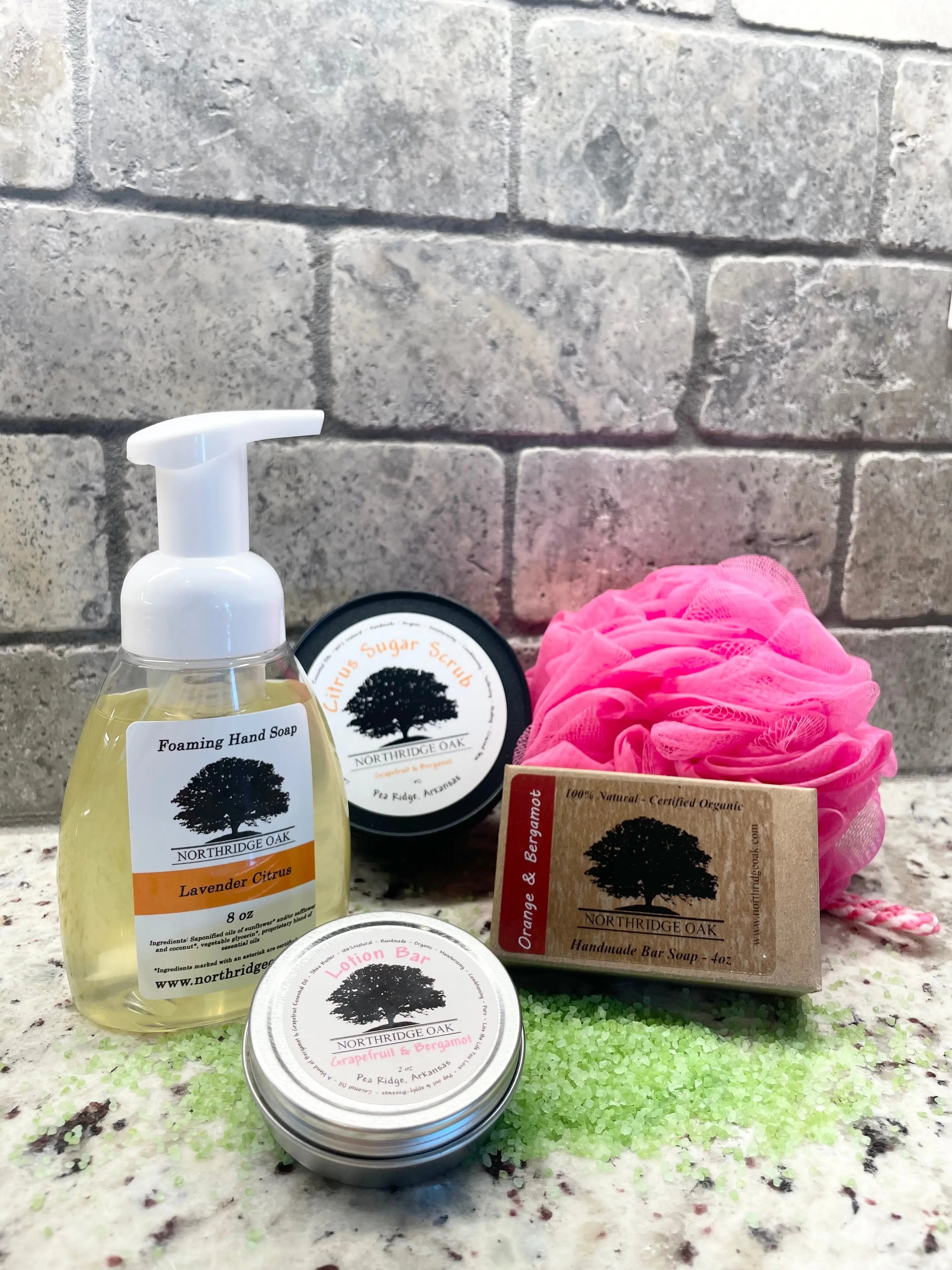 Bathroom Gift Set - Citrus - Northridge Oak