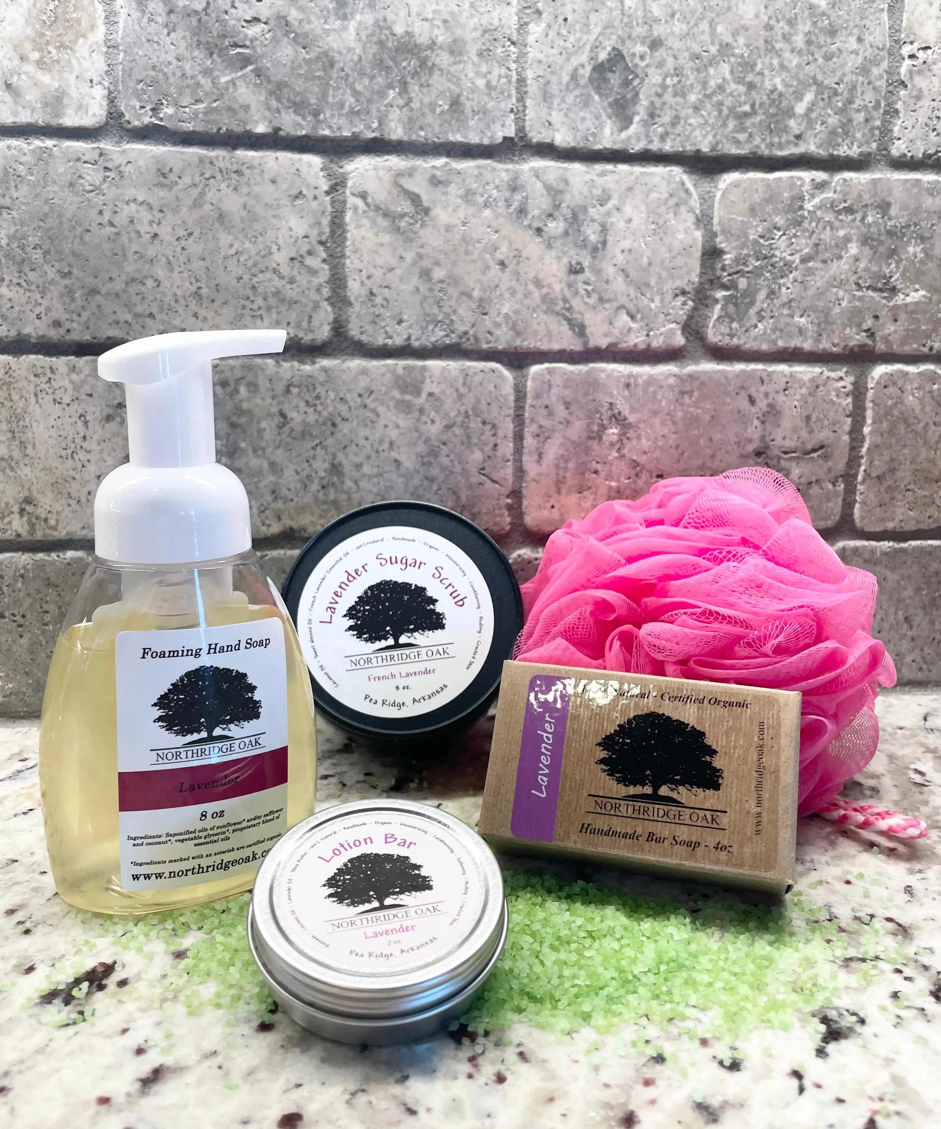 Bathroom Gift Set - Lavender - Northridge Oak