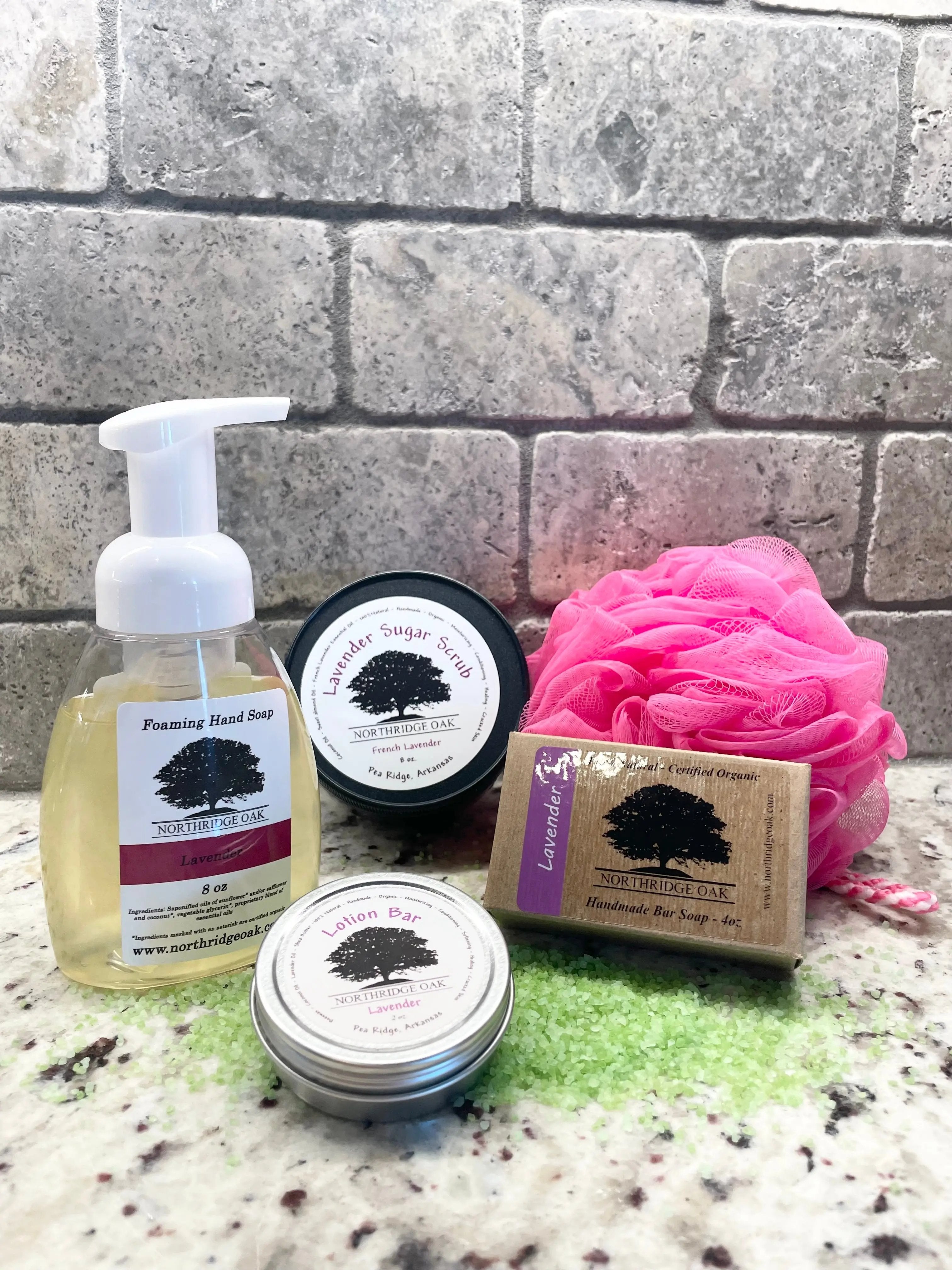 Bathroom Gift Set - Lavender - Northridge Oak