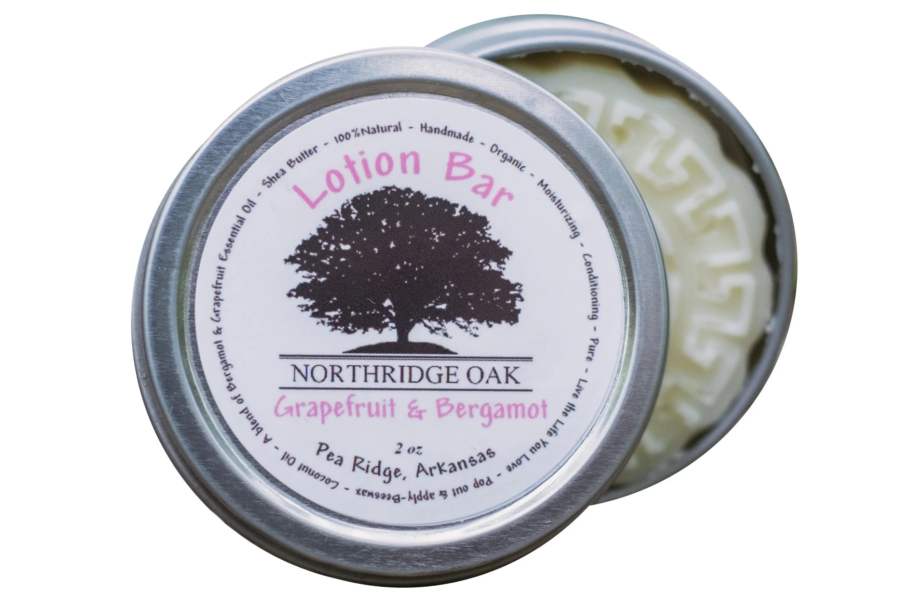 Northridge Oak - Shea Butter Lotion Bar - Grapefruit & Bergamot - Northridge Oak