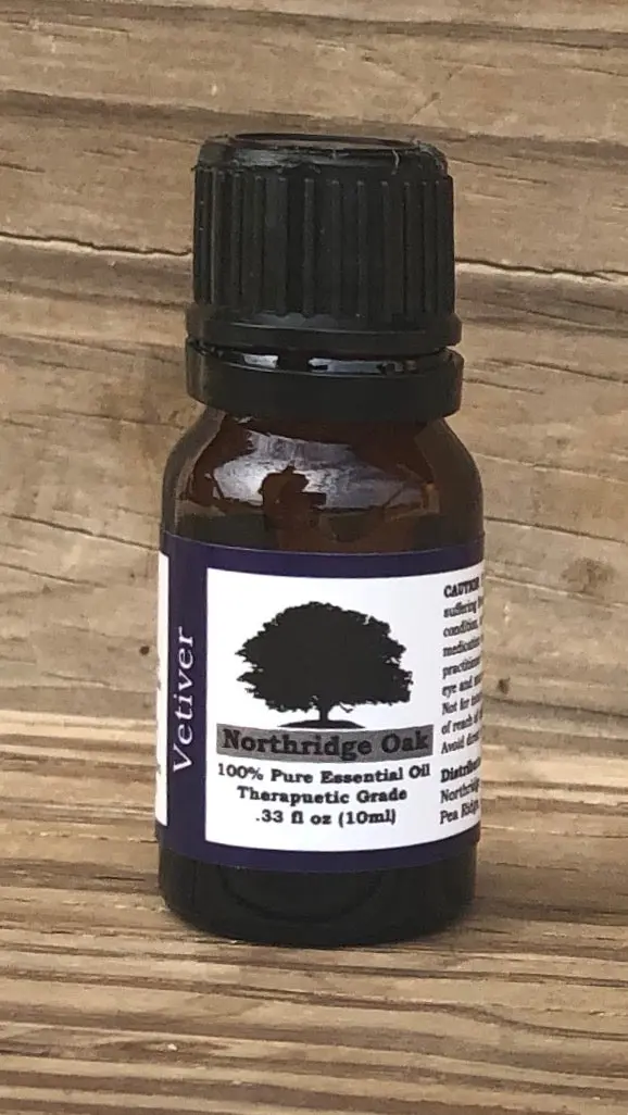 Northridge Oak - Vetiver - 100% Pure Essential Oil - Northridge Oak