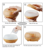 Aromatherapy Essential Oil Diffuser - Northridge Oak