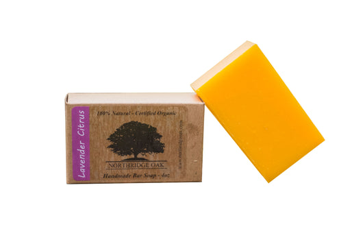 Northridge Oak - Organic Bar Soap - Lavender Citrus - 4oz - Northridge Oak