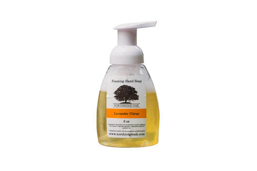Organic Foaming Hand Soap - Lavender Citrus - 8oz - Northridge Oak