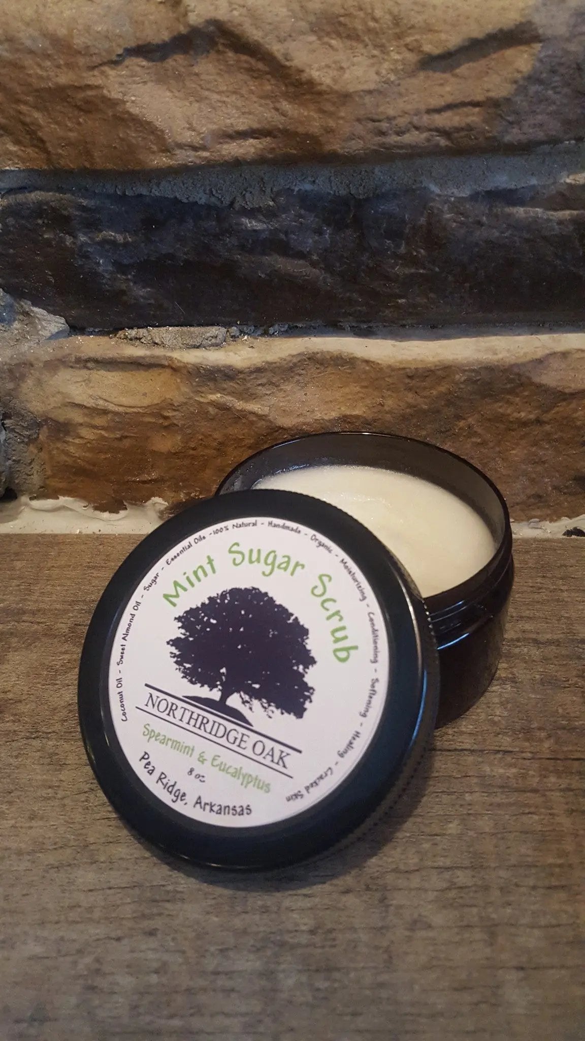 Sugar Scrub - Mint - 8oz - Northridge Oak