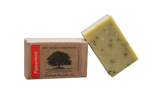 Northridge Oak - Organic Bar Soap - Peppermint Pop - 4oz - Northridge Oak